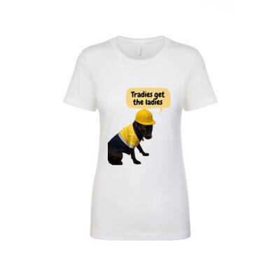 Staffy Tradie Women's Cotton Tee Thumbnail