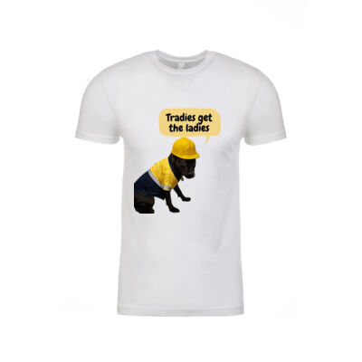 Staffy Tradie Men's Cotton Tee Thumbnail
